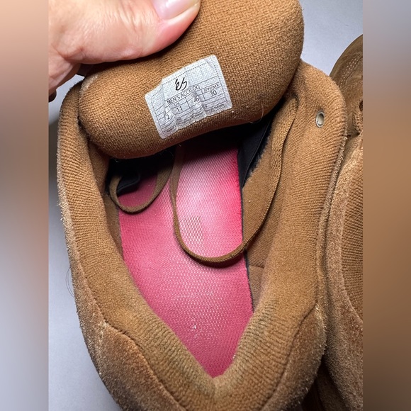 ES Accel OG Skate Shoes Men's Size 12 Brown Gum Suede Puffy Tongue - Picture 7 of 16